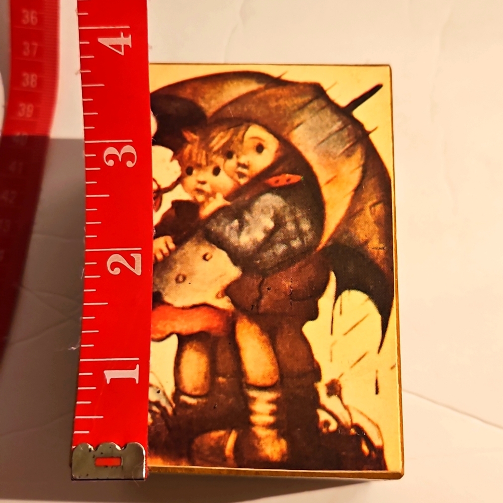 Vintage Music Box Hummel Wood Working Order